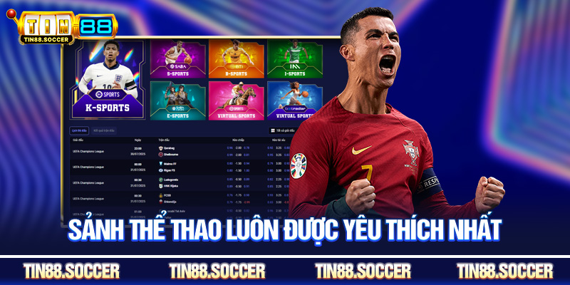 Sảnh thể thao luôn được yêu thích nhất