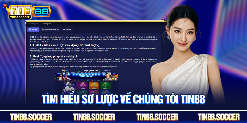Tìm hiểu sơ lược về chúng tôi Tin88